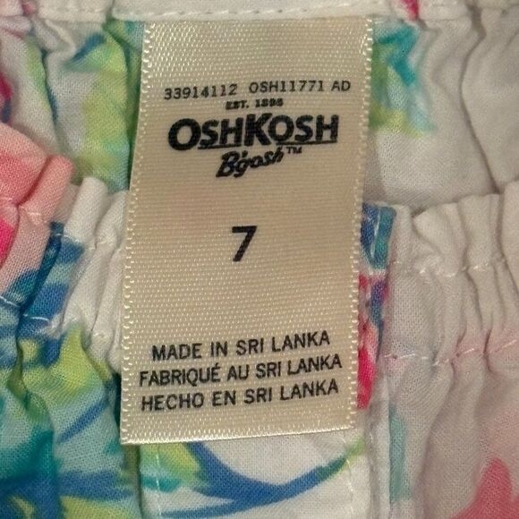 OshKosh Floral Short Sleeve Shirt - Picture 3 of 3